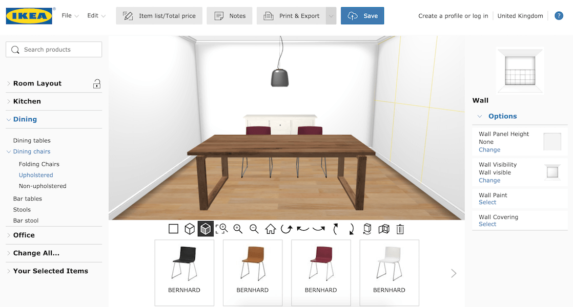 ikea oda tasarım programı