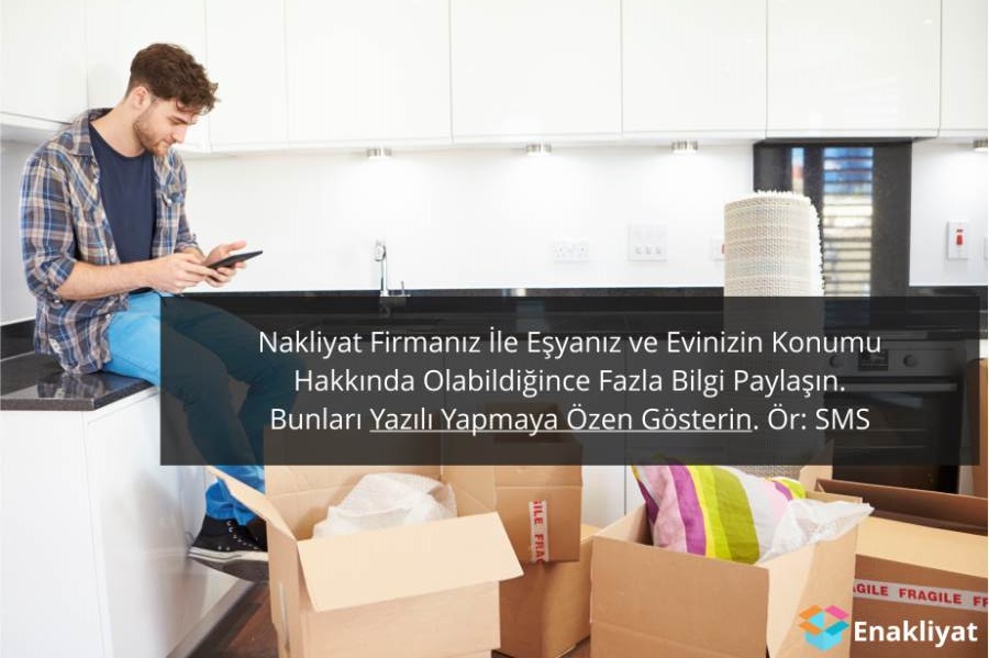 Nakliyat Firması İle Bilgi Paylşama