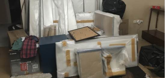 Paketlenmiş dolap
