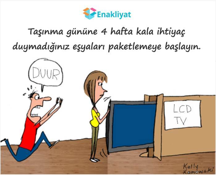 Taşınmaya hazırlık