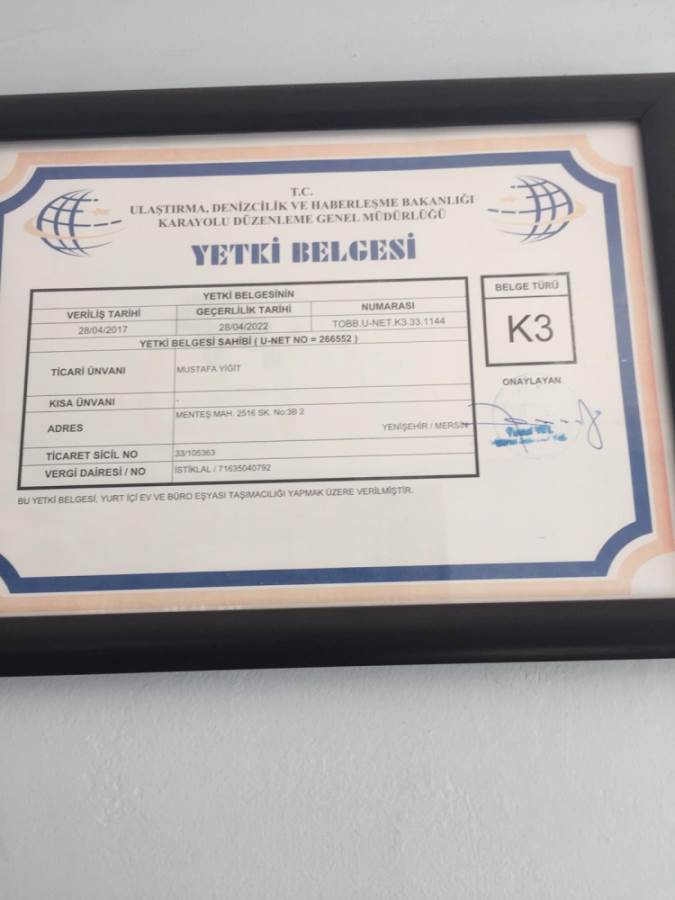 Yalçın Nakliyat fotoğrafı