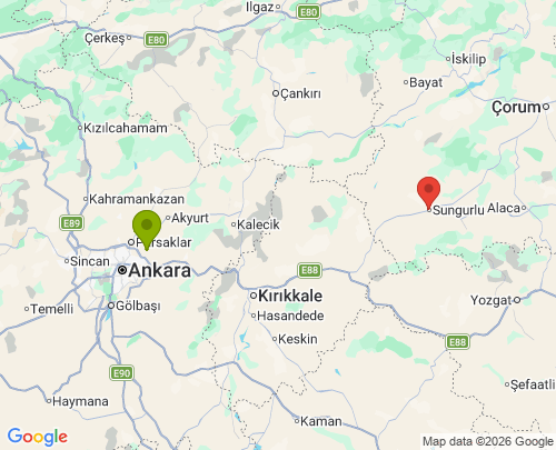 Ankara Çorum arası evden eve nakliyat