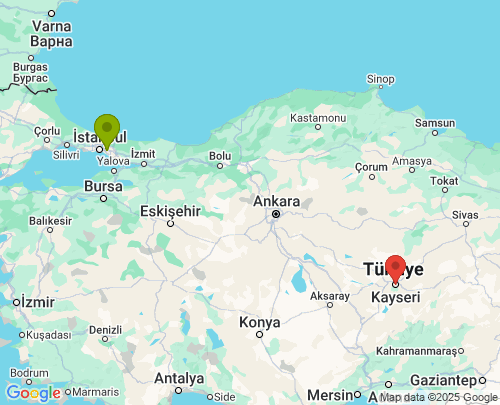 Ataşehir İstanbul Kocasinan Kayseri arası evden eve nakliyat