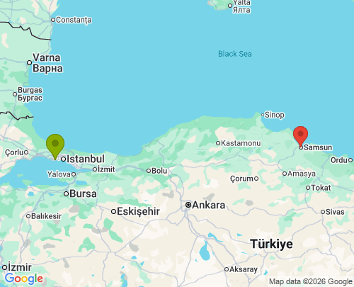 İstanbul Samsun arası evden eve nakliyat