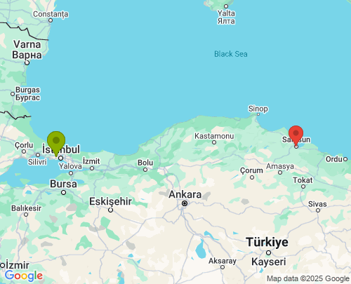 İstanbul Samsun arası evden eve nakliyat