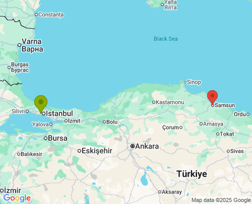 İstanbul Samsun arası parça eşya taşıma