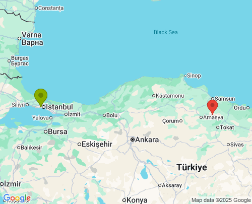 İstanbul Amasya arası evden eve nakliyat