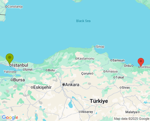 İstanbul Giresun arası evden eve nakliyat