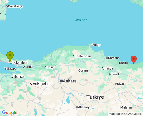İstanbul Giresun arası evden eve nakliyat