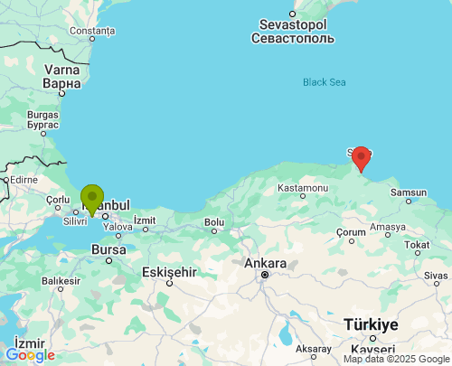 İstanbul Sinop arası evden eve nakliyat