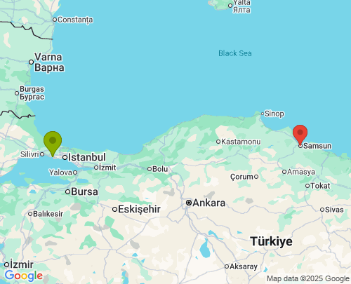 İstanbul Samsun arası evden eve nakliyat