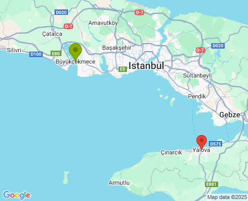 Büyükçekmece İstanbul Merkez Yalova arası evden eve nakliyat