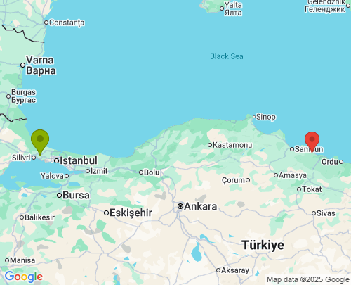 İstanbul Samsun arası evden eve nakliyat