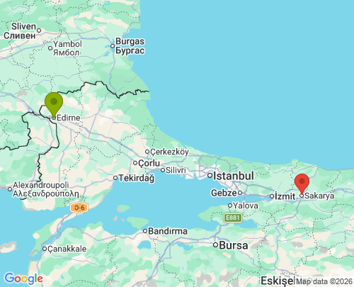 Edirne Sakarya arası evden eve nakliyat