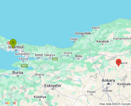 Esenler İstanbul Şabanözü Çankırı arası evden eve nakliyat