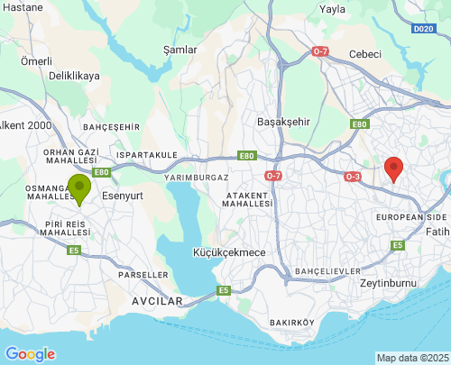 Esenyurt Bayrampaşa arası evden eve nakliyat