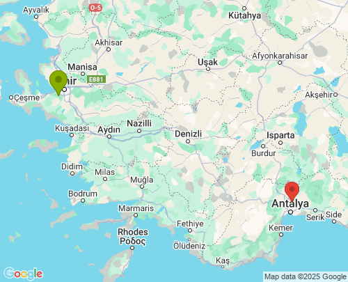 İzmir Antalya arası evden eve nakliyat
