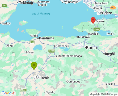 Balıkesir Yalova arası evden eve nakliyat