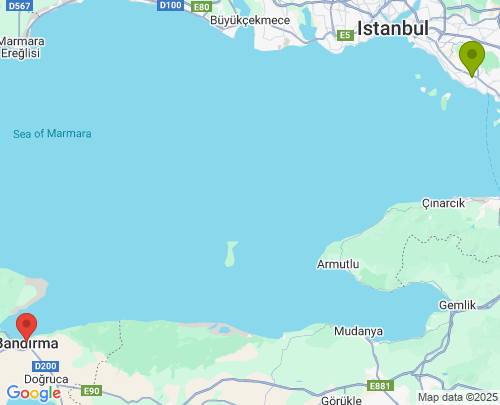 Kartal İstanbul Bandırma Balıkesir arası evden eve nakliyat