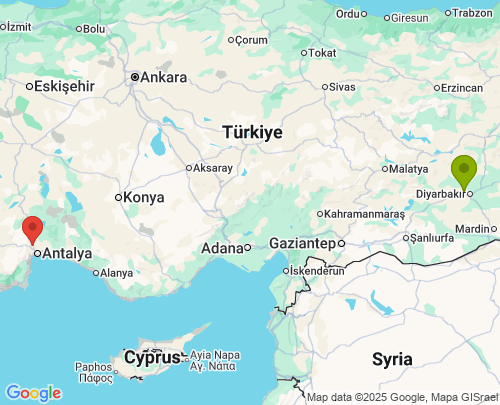 Diyarbakır Antalya arası evden eve nakliyat