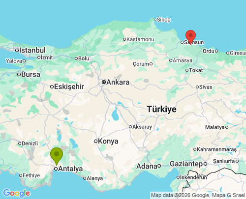 Antalya Samsun arası parça eşya taşıma