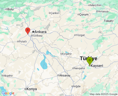 Kocasinan Kayseri Etimesgut Ankara arası evden eve nakliyat