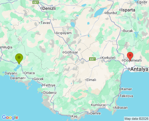 Muğla Antalya arası evden eve nakliyat