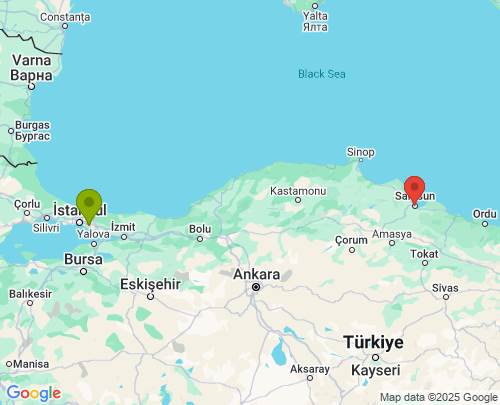 İstanbul Samsun arası evden eve nakliyat