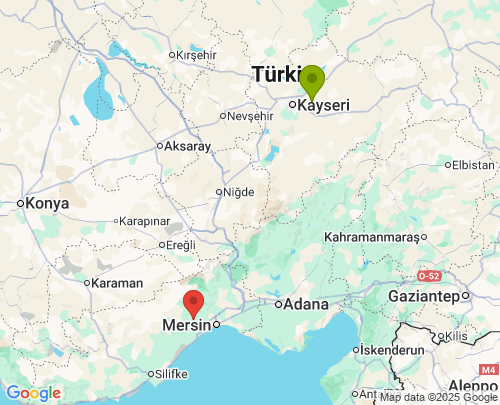 Melikgazi Kayseri Mezitli Mersin arası evden eve nakliyat