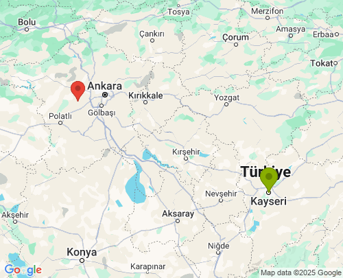 Kayseri Ankara arası evden eve nakliyat