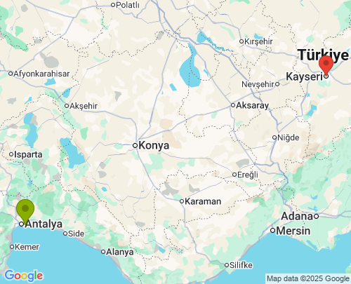 Antalya Kayseri arası evden eve nakliyat