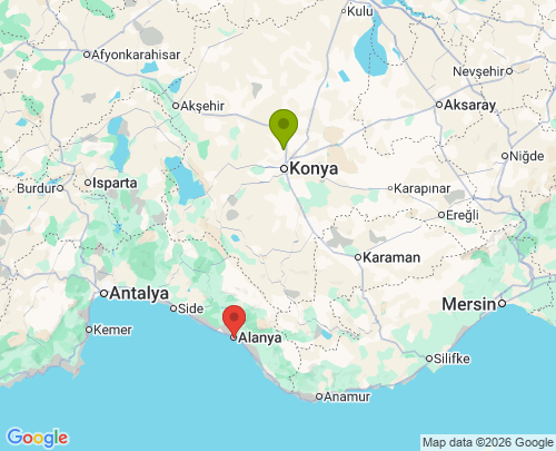 Konya Antalya arası evden eve nakliyat