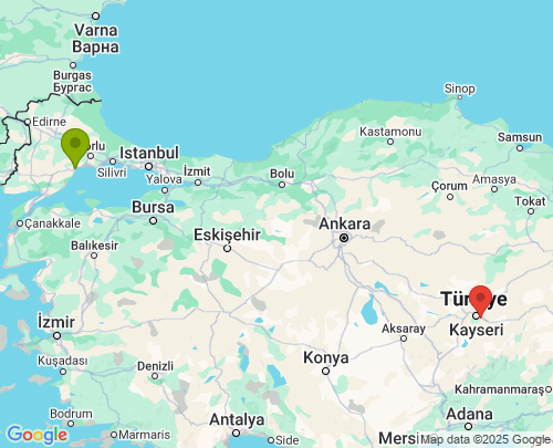 Tekirdağ Kayseri arası evden eve nakliyat
