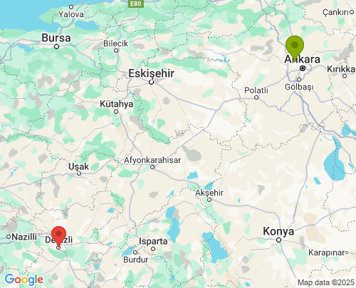 Ankara Denizli arası evden eve nakliyat