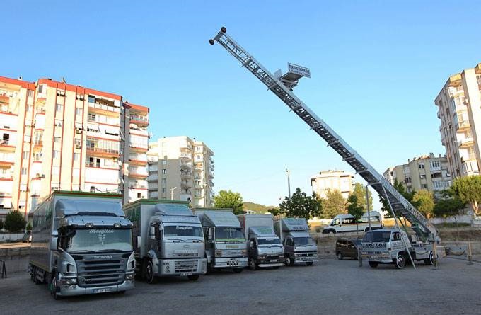 Tektaş nakliyat kamyonlari